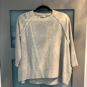 Brunello Cucinelli Gray Crew Neck Sweater